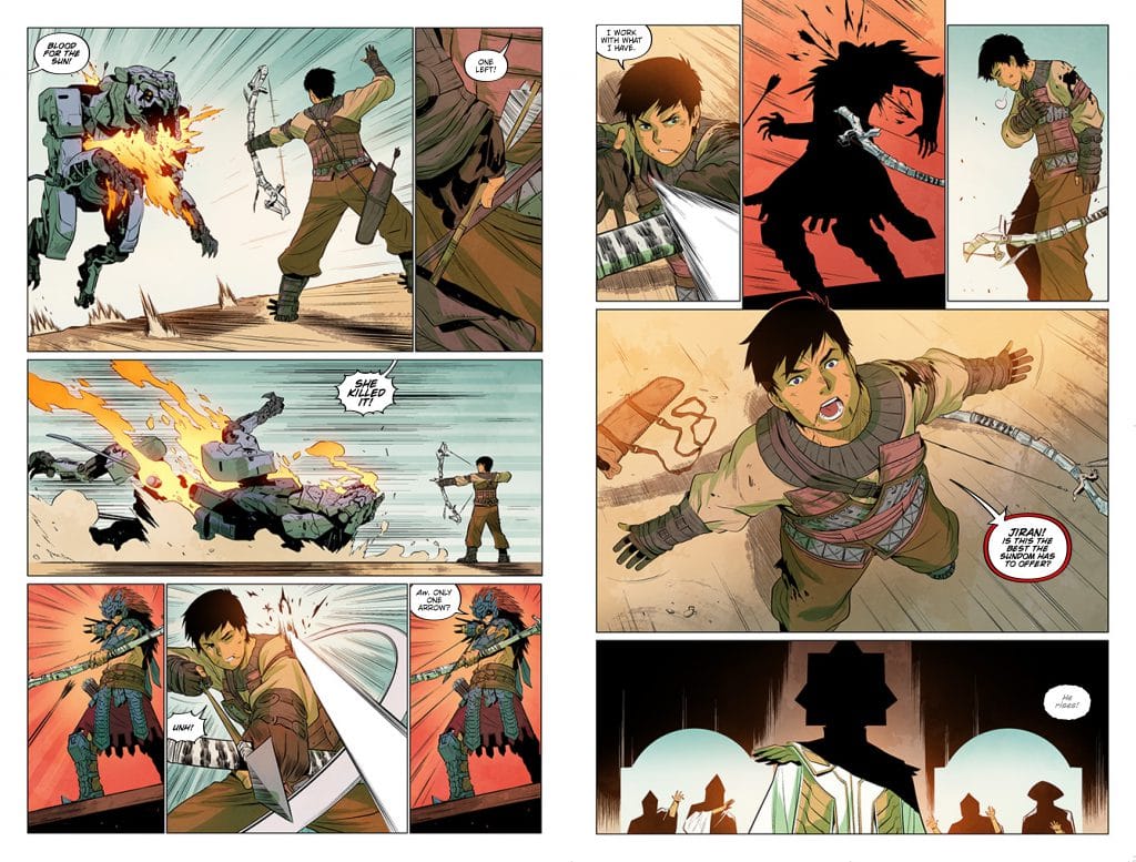 Horizon Zero Dawn: Liberation #1 preview page 3.