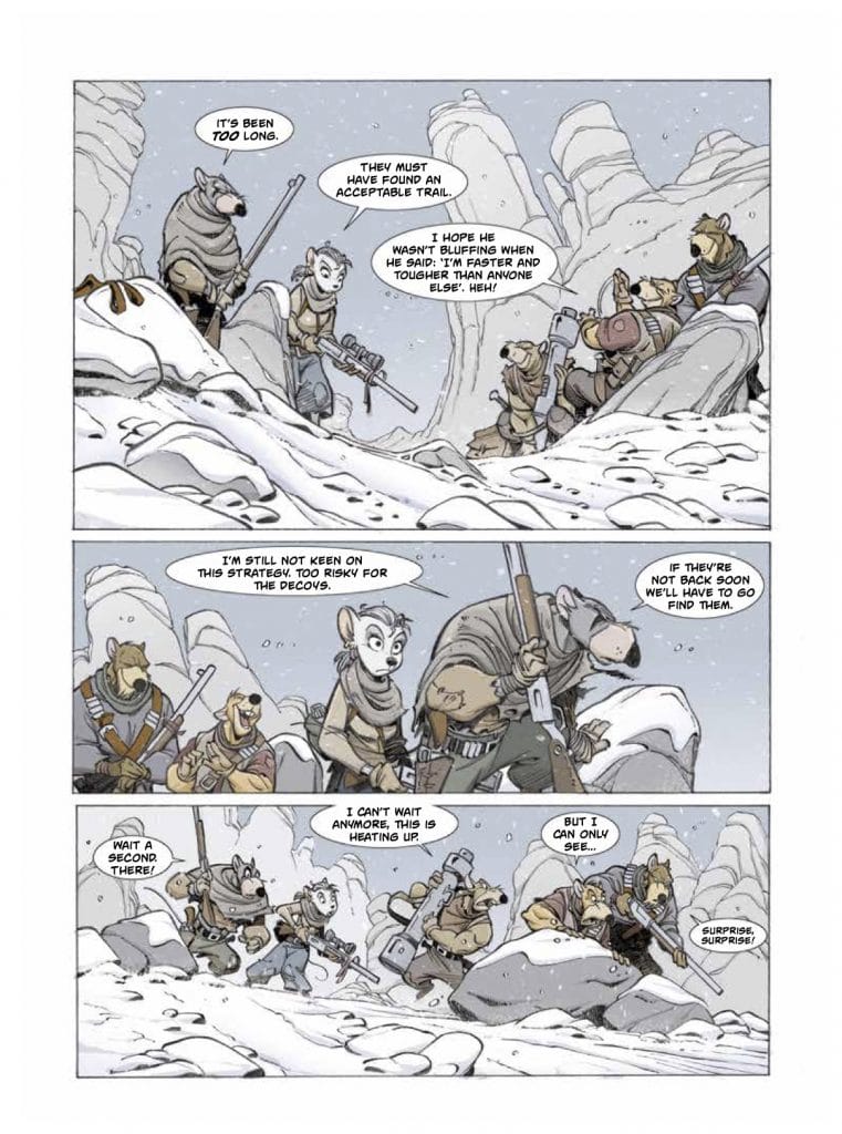 Solo: The Survivors of Chaos 2 sample page 1.