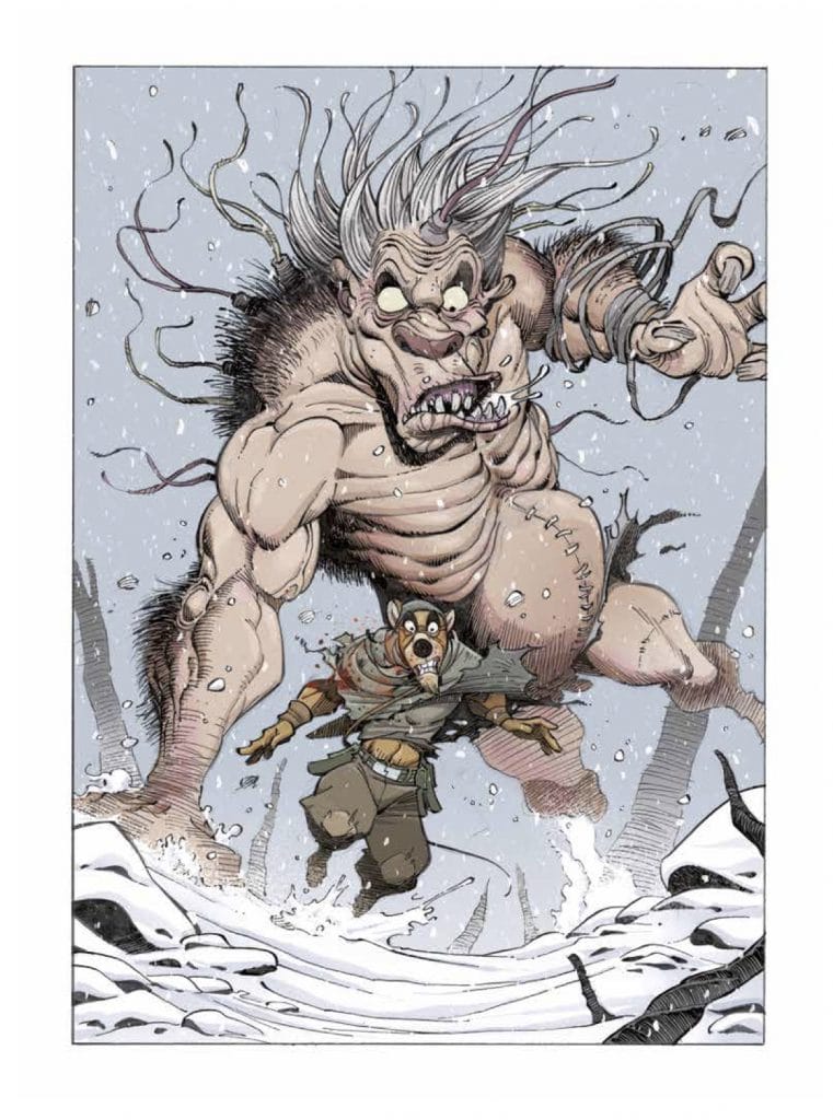 Solo: The Survivors of Chaos 2 sample page 2.