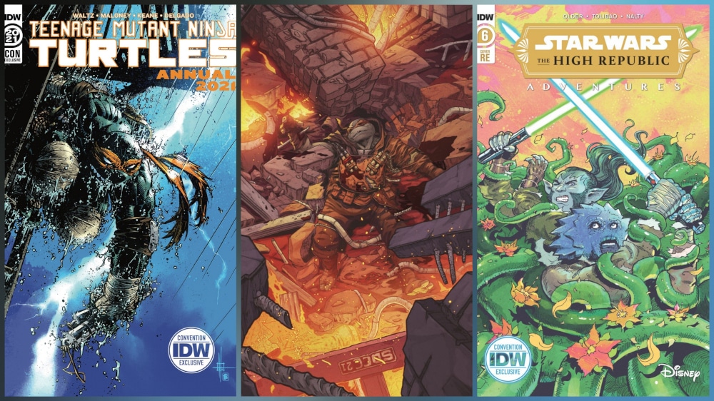 SDCC 2021: IDW Comic-Con@Home Exclusives Revealed