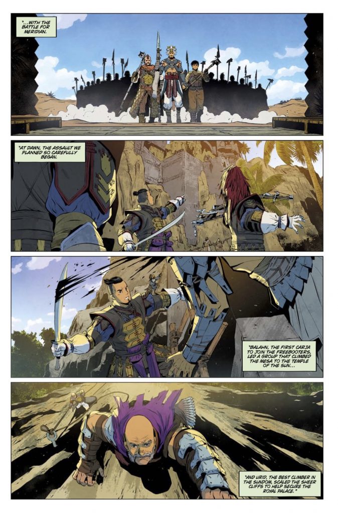 Horizon Zero Dawn: Liberation #4 preview page 2.