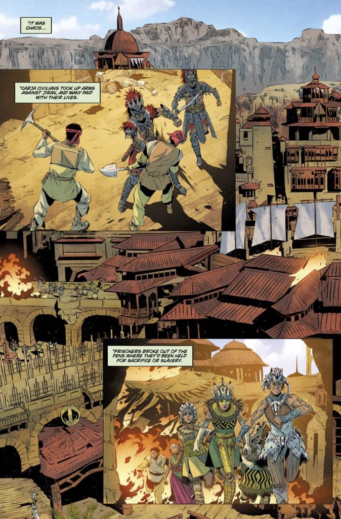 Horizon Zero Dawn: Liberation #4 preview page 3.