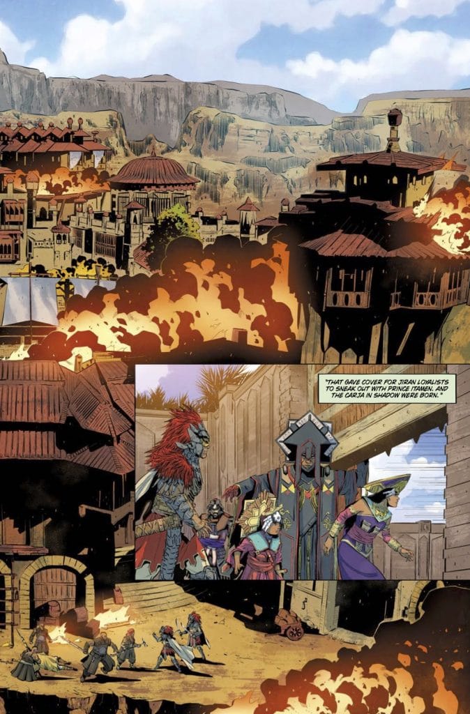 Horizon Zero Dawn: Liberation #4 preview page 4.