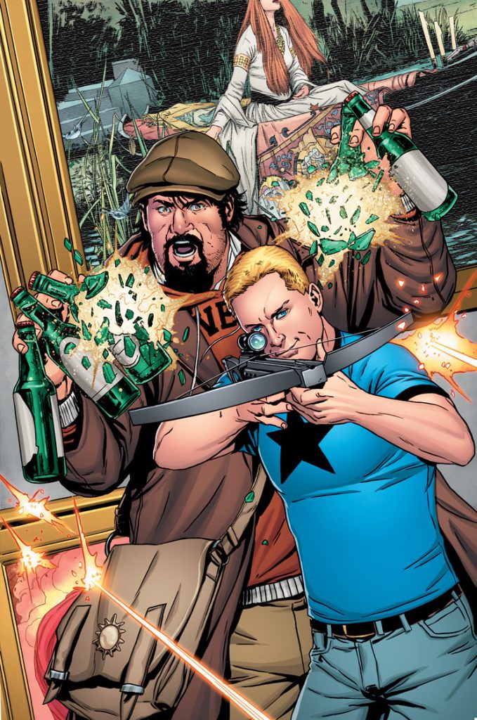 "The Adventures of Archer and Armstrong" Vol. 1-11 cover art.