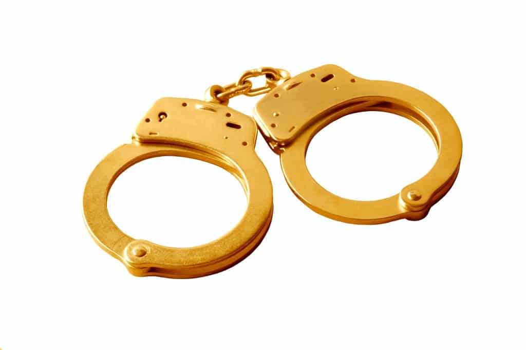 A pair of golden handcuffs, ready to hold you to your job.