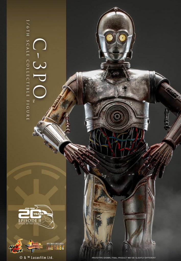 Star Wars Episode II: Attack of the Clones - 1/6th scale C-3PO Collectible Figure