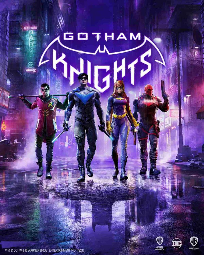 "Gotham Knights" key art.