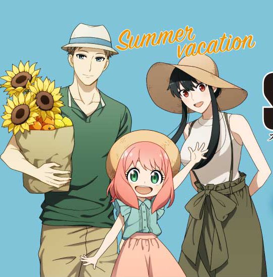 "Spy x Family" 7-Eleven promo image.