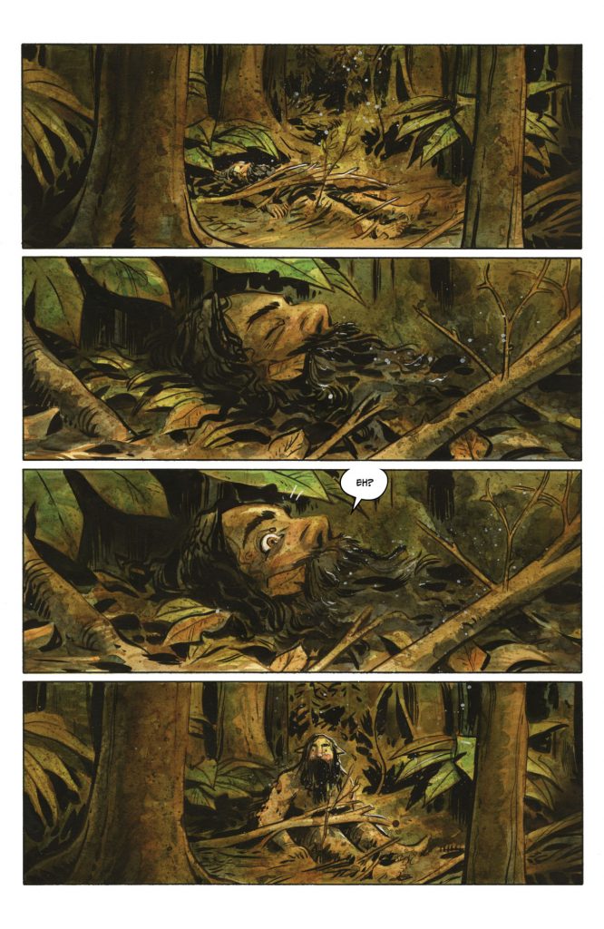 "The Lonesome Hunters #2" preview page 1.