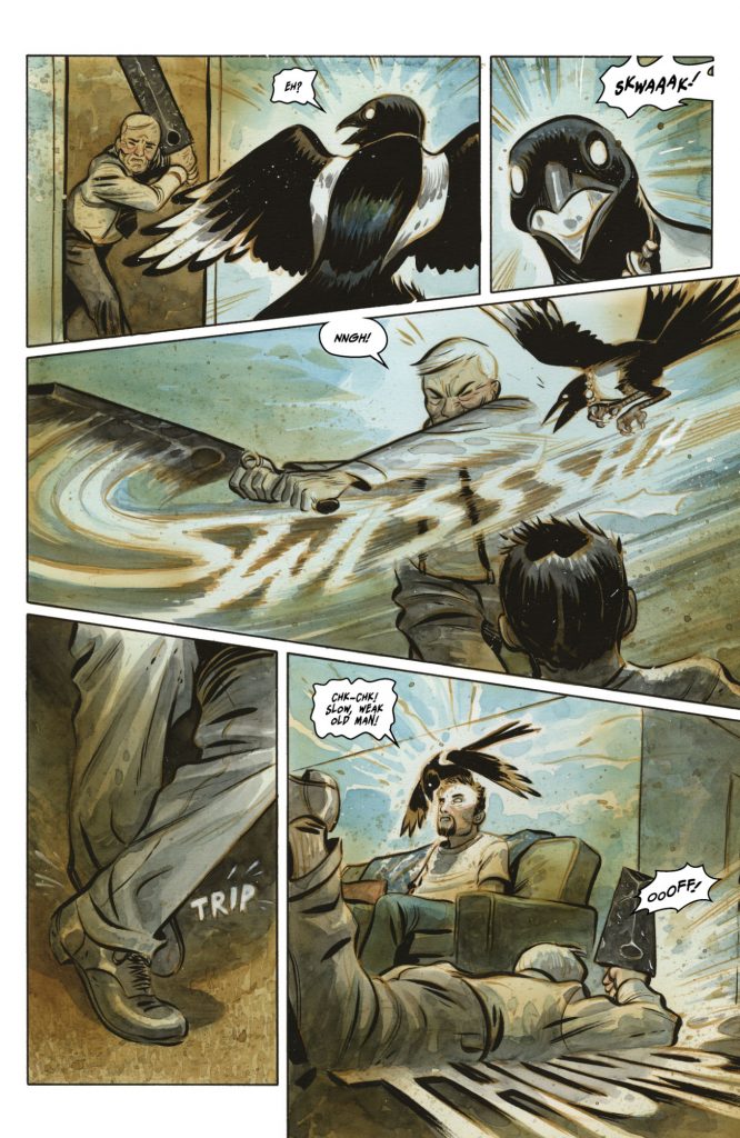 "The Lonesome Hunters #2" preview page 4.