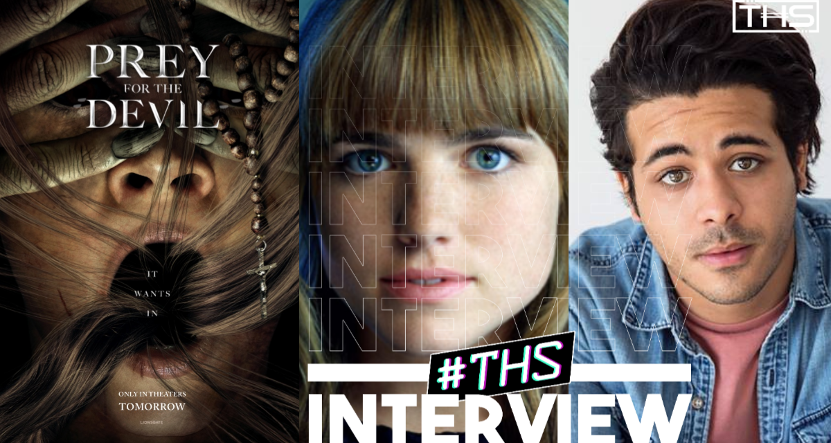 Jacqueline Byers and Christian Navarro talk about their new film Prey for the Devil! [INTERVIEW]
