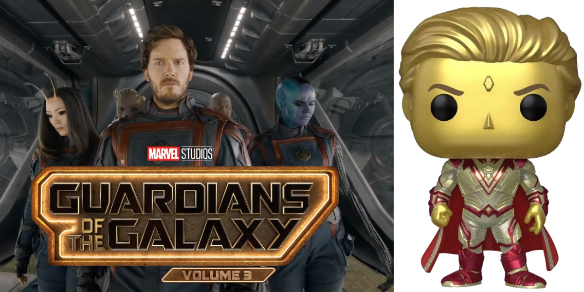 Guardians Of The Galaxy Vol 3. Funko Pops Show Off The New Team & Adam Warlock