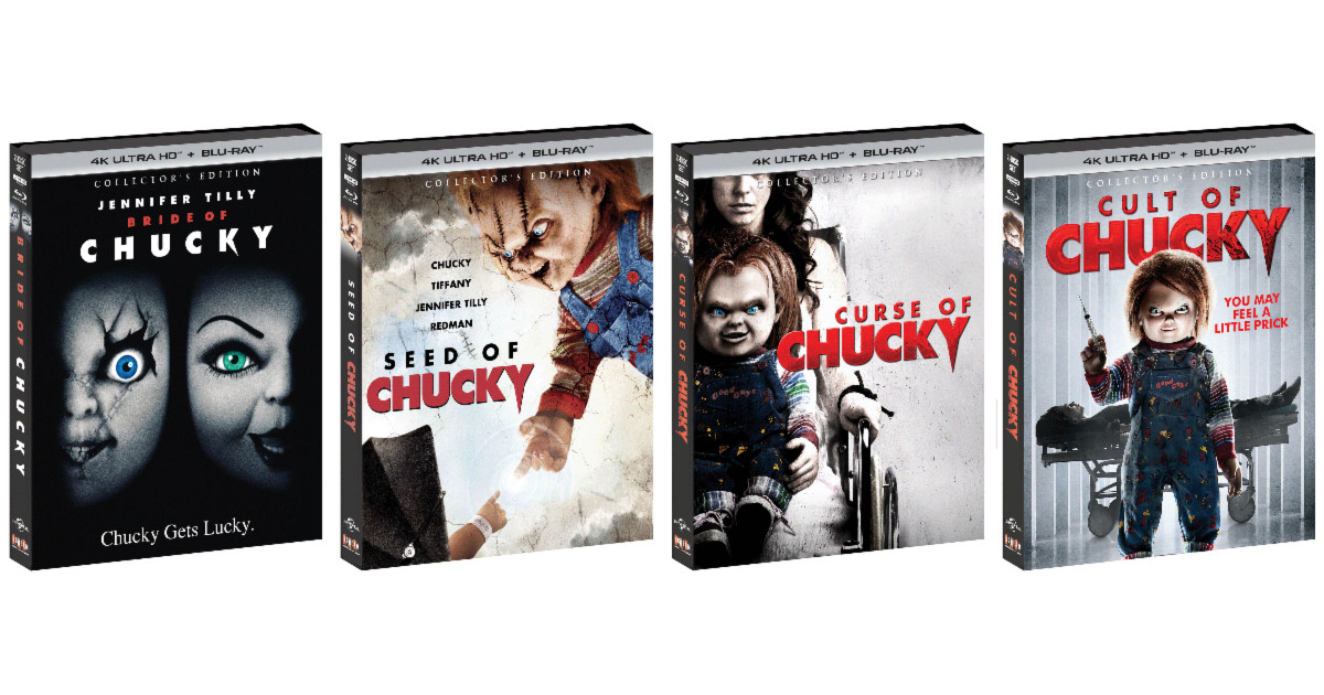 Scream Factory Unveils Extras For ‘Chucky 4-7’ 4K UHD