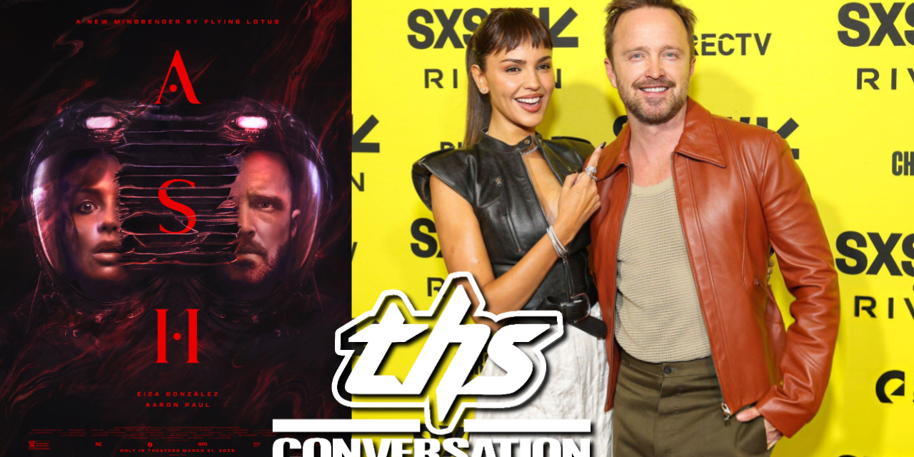 ‘Ash’: Eiza González and Aaron Paul Talk Finally Getting To Work Together | THS Interview