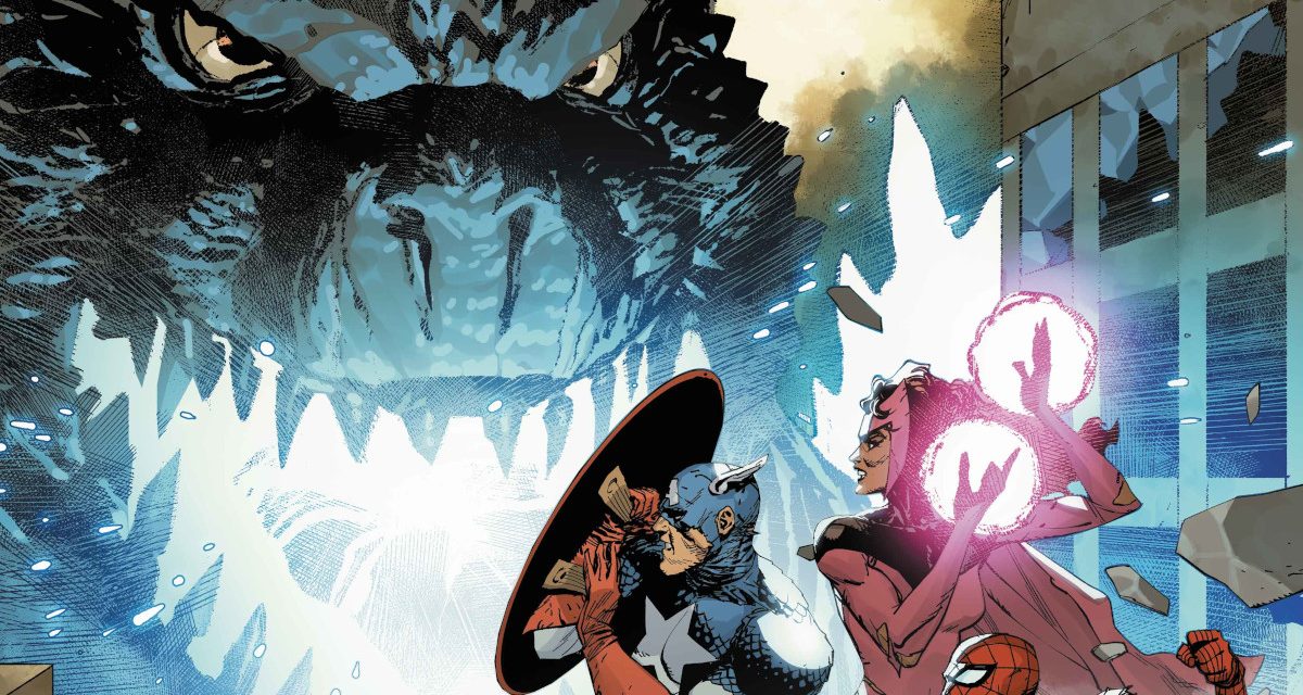 ‘Godzilla Destroys The Marvel Universe’ Covers Tease Epic Battles Between Godzilla And Marvel’s Heroes